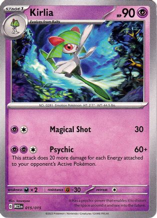 Kirlia 015 [McDonalds Promos 2023]
