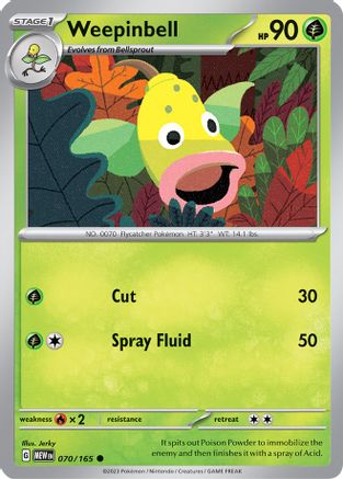 Weepinbell 070 [SV Scarlet & Violet 151]