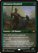 Allosaurus Shepherd (Foil Etched) - Double Masters 2022 Foil