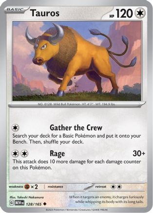 Tauros 128 [SV Scarlet & Violet 151]