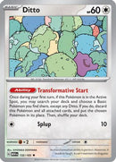 Ditto 132 [SV Scarlet & Violet 151]