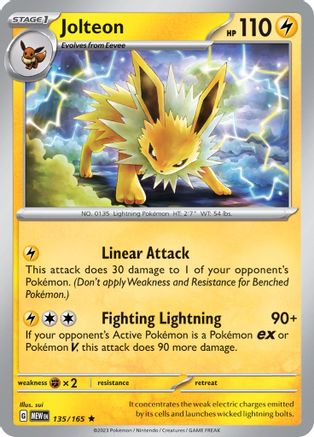 Jolteon 135 [SV Scarlet & Violet 151]