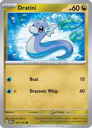 Dratini 147 [SV Scarlet & Violet 151]