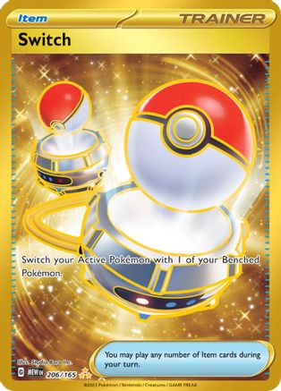 Switch - 206/165 [SV Scarlet & Violet 151] - Holofoil