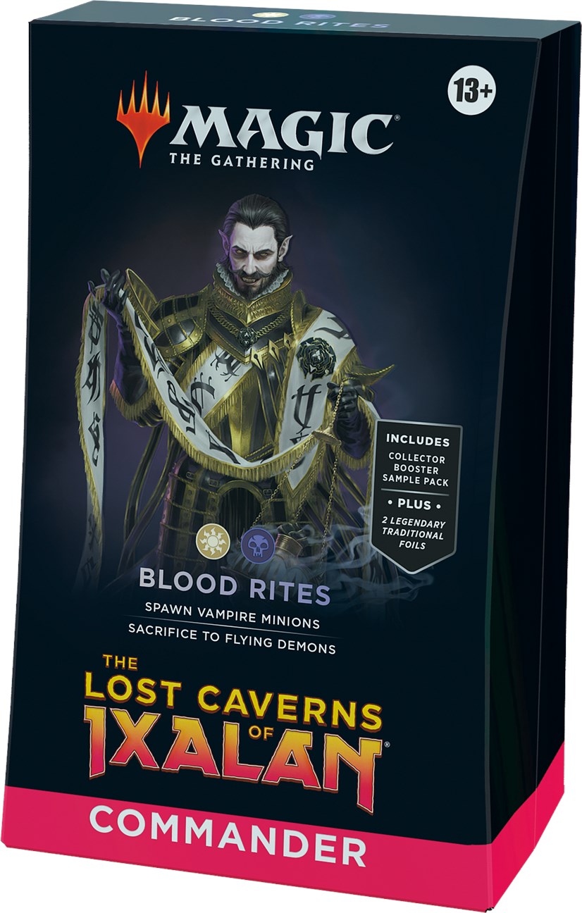The Lost Caverns of Ixalan - Commander Deck (Blood Rites) The Lost Caverns of Ixalan - Commander Deck (Blood Rites)