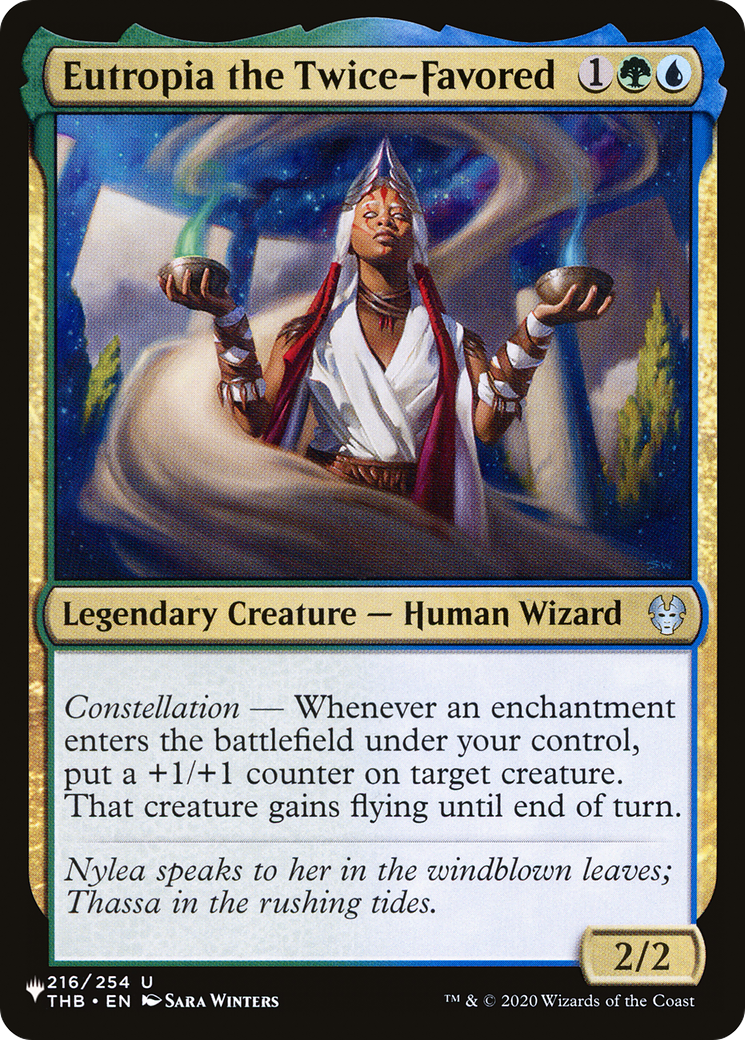 Eutropia the Twice-Favored [The List]