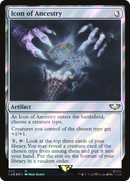 Icon of Ancestry (Surge Foil) [Warhammer 40,000 Commander] Foil