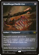 Bloodforged Battle-Axe (Foil Etched) - Double Masters 2022 Foil