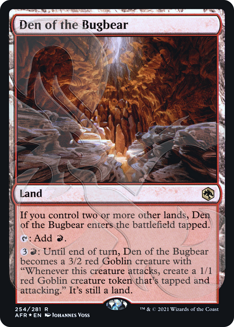 Den of the Bugbear - Adventures in the Forgotten Realms Promos Foil