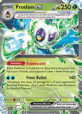 Froslass ex - 003/182 [SV04: Paradox Rift] - Holofoil