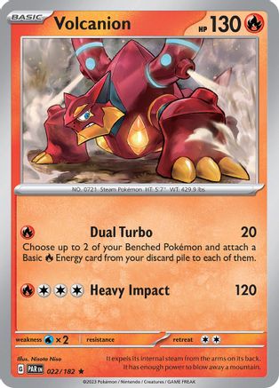 Volcanion - 22/182 [SV04: Paradox Rift]