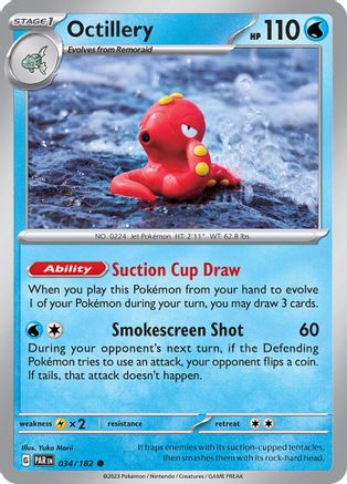 Octillery - 34/182 [SV04: Paradox Rift]