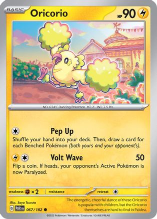 Oricorio - 67/182 [SV04: Paradox Rift]