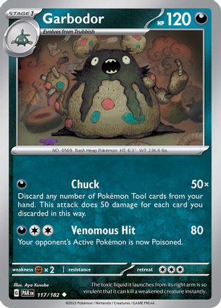 Garbodor - 117/182 [SV04: Paradox Rift]