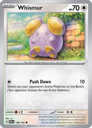 Whismur - 148/182 [SV04: Paradox Rift]
