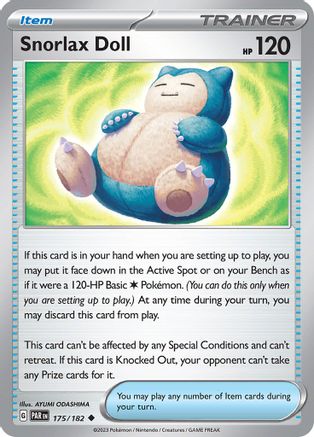 Snorlax Doll - 175/182 [SV04: Paradox Rift]