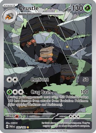 Crustle - 183/182 [SV04: Paradox Rift] - Holofoil