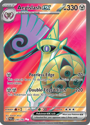 Aegislash ex - 230/182 [SV04: Paradox Rift] - Holofoil