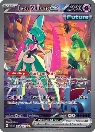 Iron Valiant ex - 249/182 [SV04: Paradox Rift] - Holofoil