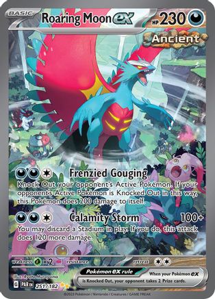 Roaring Moon ex - 251/182 [SV04: Paradox Rift] - Holofoil