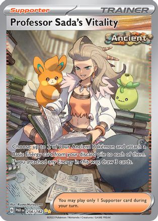 Professor Sada's Vitality - 256/182 [SV04: Paradox Rift] - Holofoil