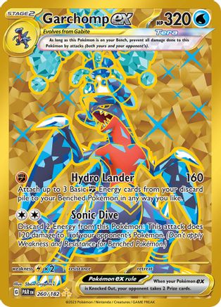 Garchomp ex - 260/182 [SV04: Paradox Rift] - Holofoil