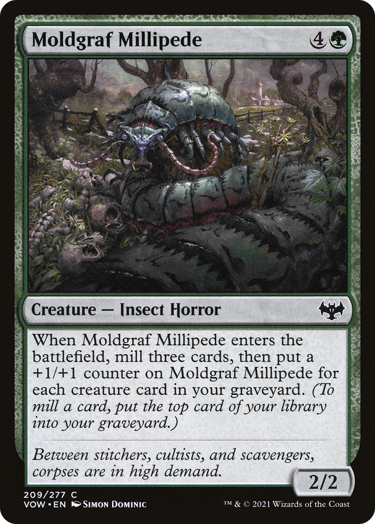Moldgraf Millipede - [Innistrad: Crimson Vow]