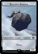 Ballistic Boulder // Food (0022) Double-Sided Token (Surge Foil) - The Lord of the Rings: Tales of Middle-earth Foil