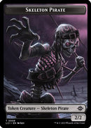 Skeleton Pirate Token [The Lost Caverns of Ixalan Tokens]