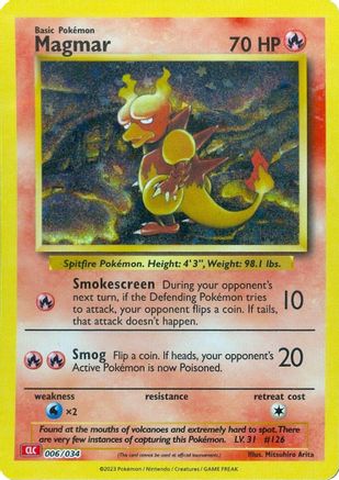 Magmar 006 [Trading Card Game Classic]  - Holofoil