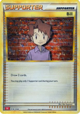 Bill (CLC) 018 [Trading Card Game Classic]  - Holofoil