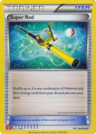 Super Rod (CLC) 027 [Trading Card Game Classic]  - Holofoil