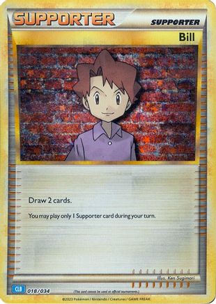 Bill (CLB) 018 [Trading Card Game Classic]  - Holofoil