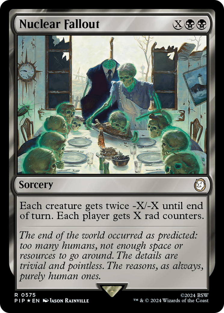 Nuclear Fallout (Surge Foil) - [Fallout] Foil