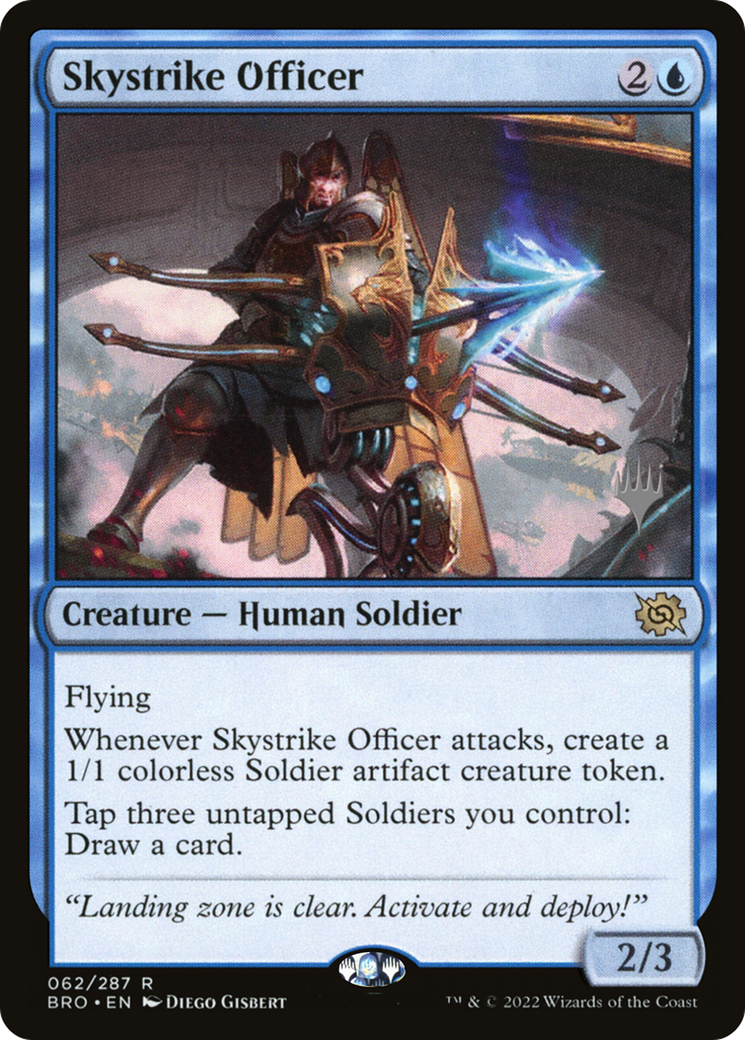 Skystrike Officer - [The Brothers' War Promos]