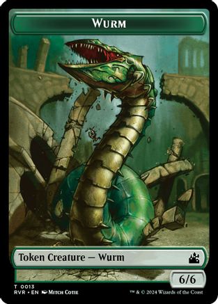Wurm Token [Ravnica Remastered Tokens]