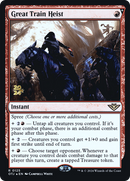 Great Train Heist [Outlaws of Thunder Junction Promos] Foil