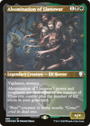 Abomination of Llanowar (Foil Etched) - Commander Legends Foil