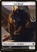 Cat Beast // Rat Double-Sided Token [Secret Lair Commander Deck: Raining Cats and Dogs Tokens]