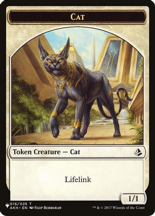 Cat (016) // Citizen Double-Sided Token - The List Reprints