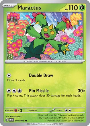 Maractus 003 [SV Paldean Fates]