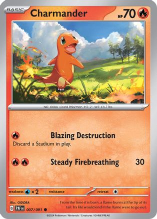 Charmander 007/091 [SV Paldean Fates]
