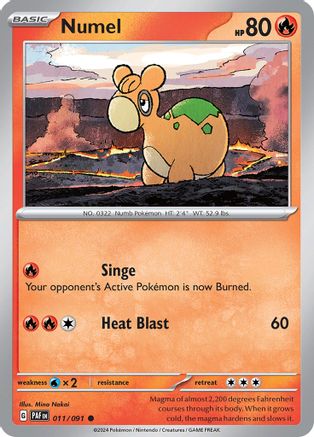 Numel 011 [SV Paldean Fates]