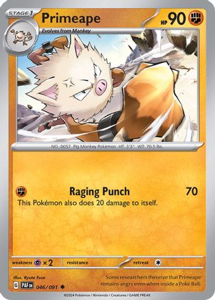 Primeape 046/091 [SV Paldean Fates]