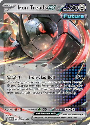 Iron Treads ex 066 [SV Paldean Fates]  - Holofoil