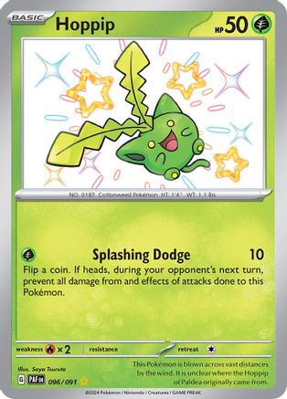 Hoppip 096 [SV Paldean Fates]  - Holofoil