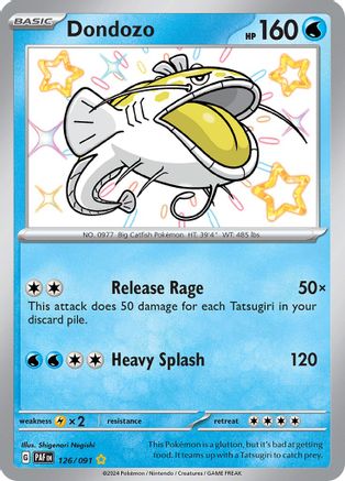 Dondozo 126 [SV Paldean Fates]  - Holofoil