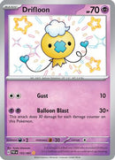 Drifloon 155 [SV Paldean Fates]  - Holofoil