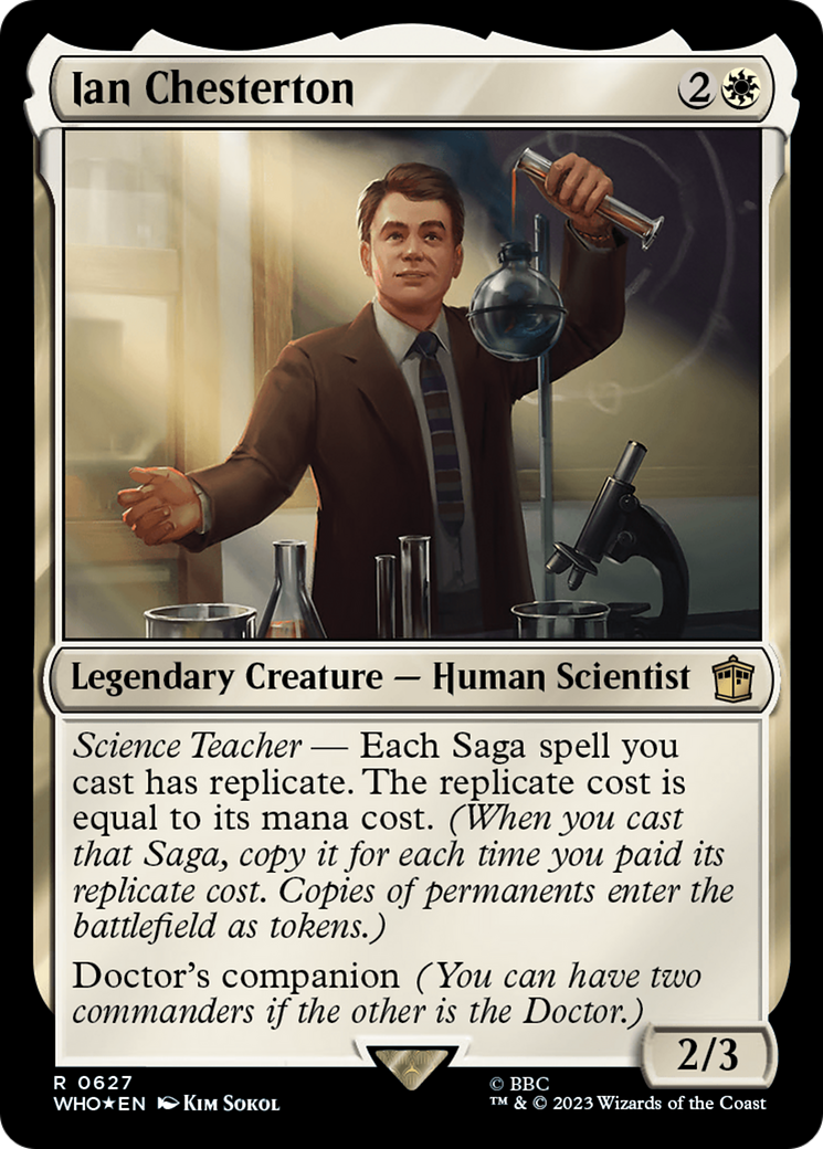 Ian Chesterton (Surge Foil) [Doctor Who] Foil