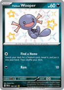 Paldean Wooper 180/091 [SV Paldean Fates]  - Holofoil